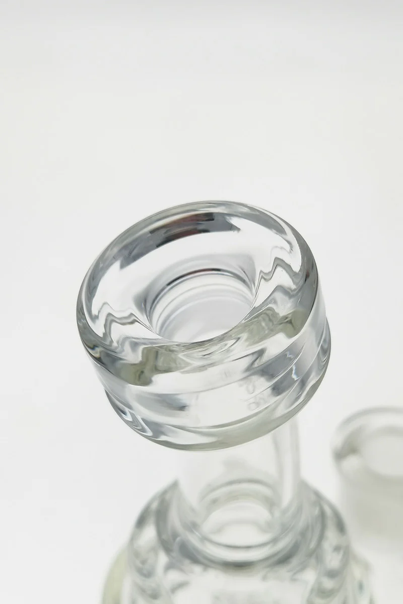 TAG - 8.5" Faberge Egg Klein Incycler (Recycler) Dab Rig w/ Super Slit Puck (14MM Female) - Image 8