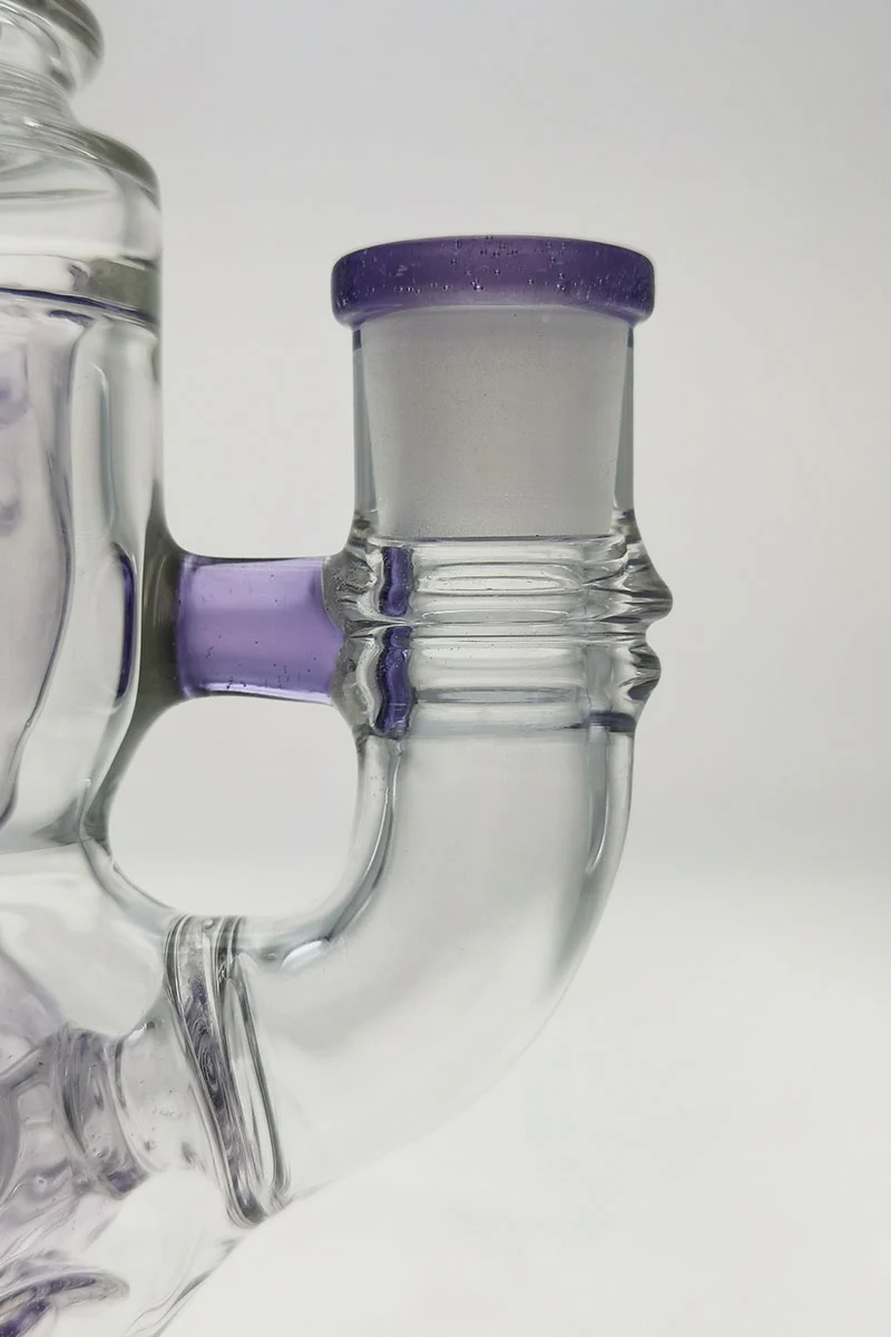 TAG - 8.5" Faberge Egg Klein Incycler (Recycler) Dab Rig w/ Super Slit Puck (14MM Female) - Image 89