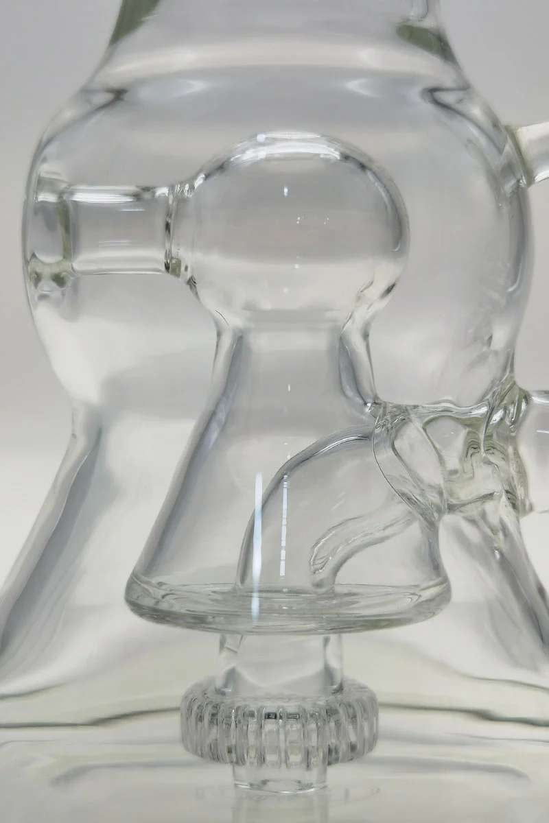 TAG - 10" Interior Pyramid Ball Beaker Bong w/ Bellow Base 38x4MM (14MM Female) - Image 10