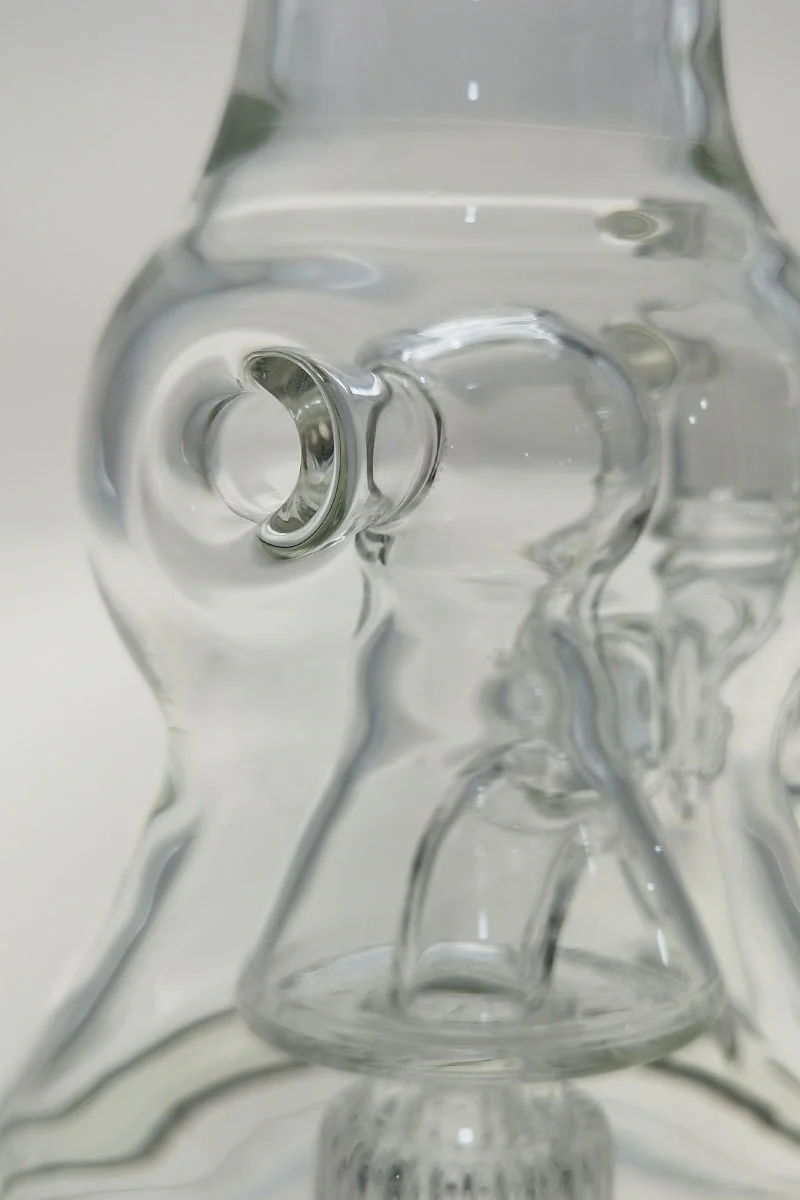 TAG - 10" Interior Pyramid Ball Beaker Bong w/ Bellow Base 38x4MM (14MM Female) - Image 11