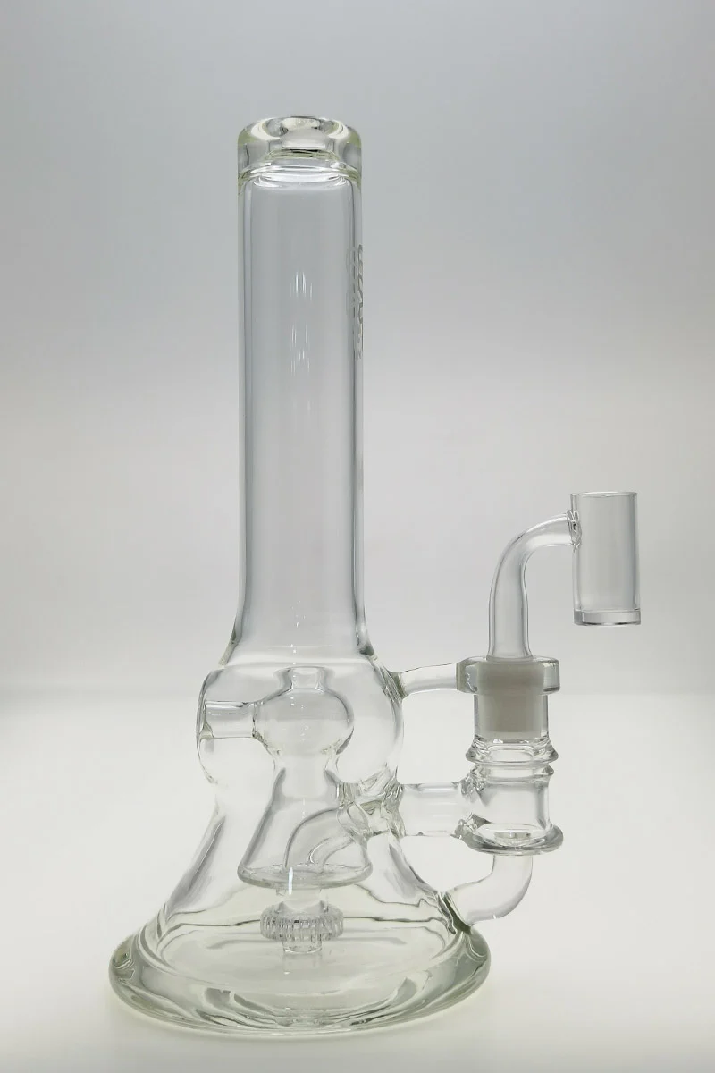 TAG - 10" Interior Pyramid Ball Beaker Bong w/ Bellow Base 38x4MM (14MM Female) - Image 4