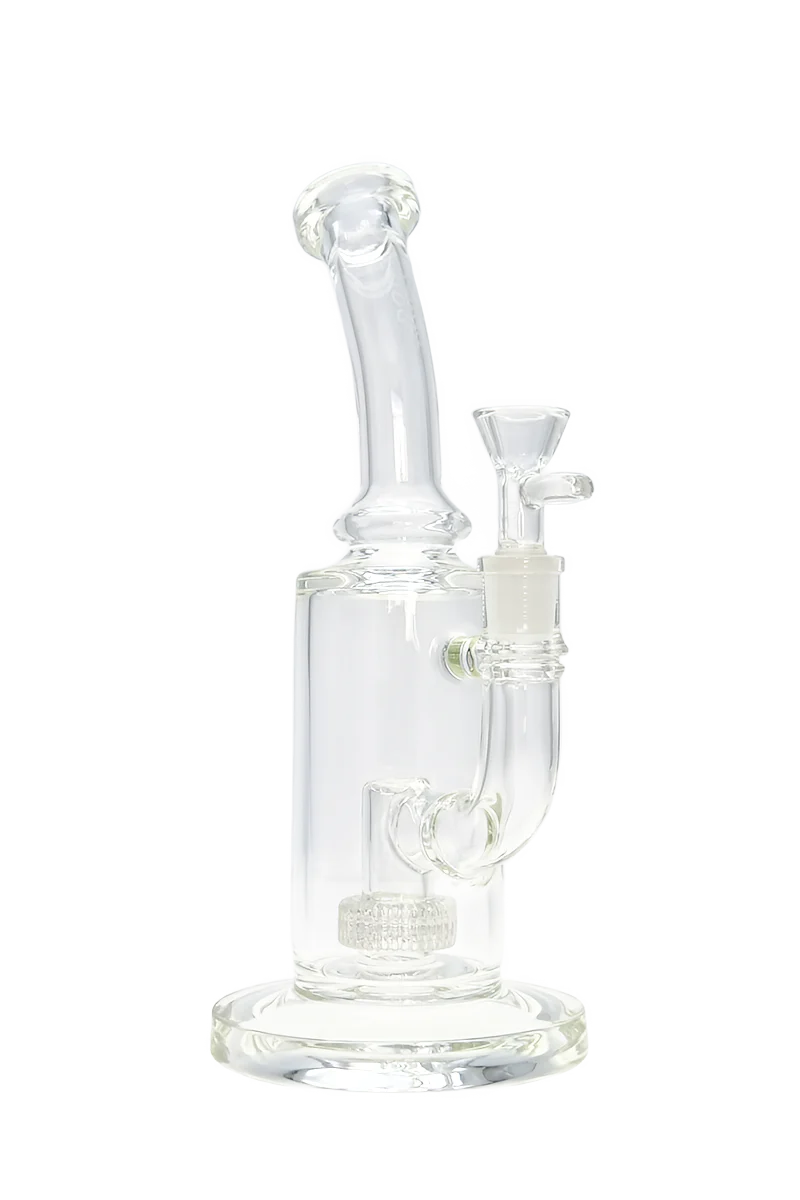 TAG - 10" Bent Neck Matrix Diffuser Dab Rig Bong 65x5MM (14MM Female) - Image 5