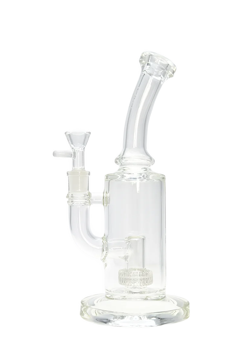 TAG - 10" Bent Neck Matrix Diffuser Dab Rig Bong 65x5MM (14MM Female) - Image 6