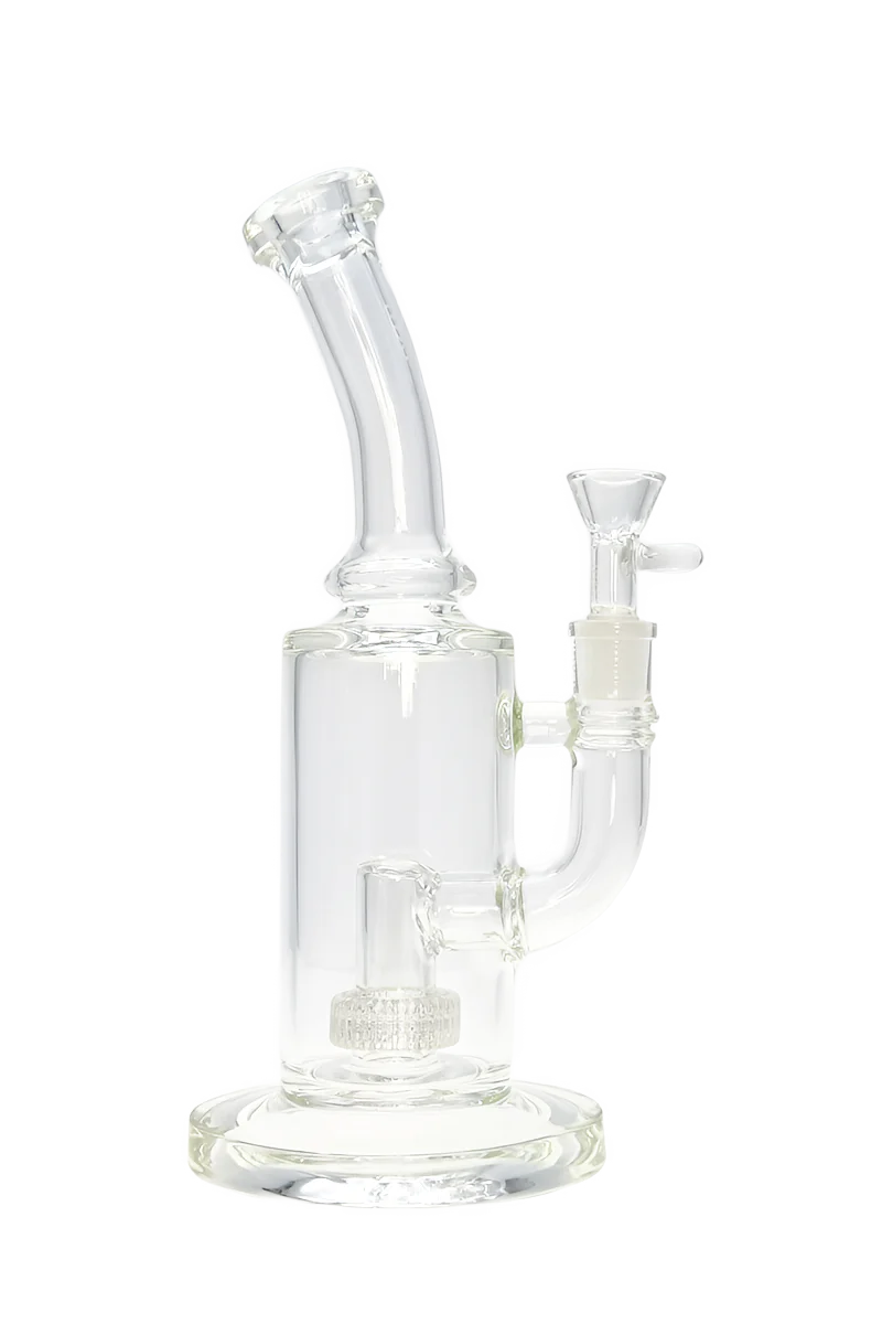 TAG - 10" Bent Neck Matrix Diffuser Dab Rig Bong 65x5MM (14MM Female) - Image 7
