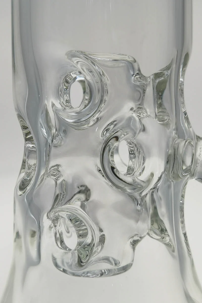 TAG - 8.5" Faberge Can Super Slit Donut Dab Rig with Bellow Base 44x4MM (14MM Female) - Image 10