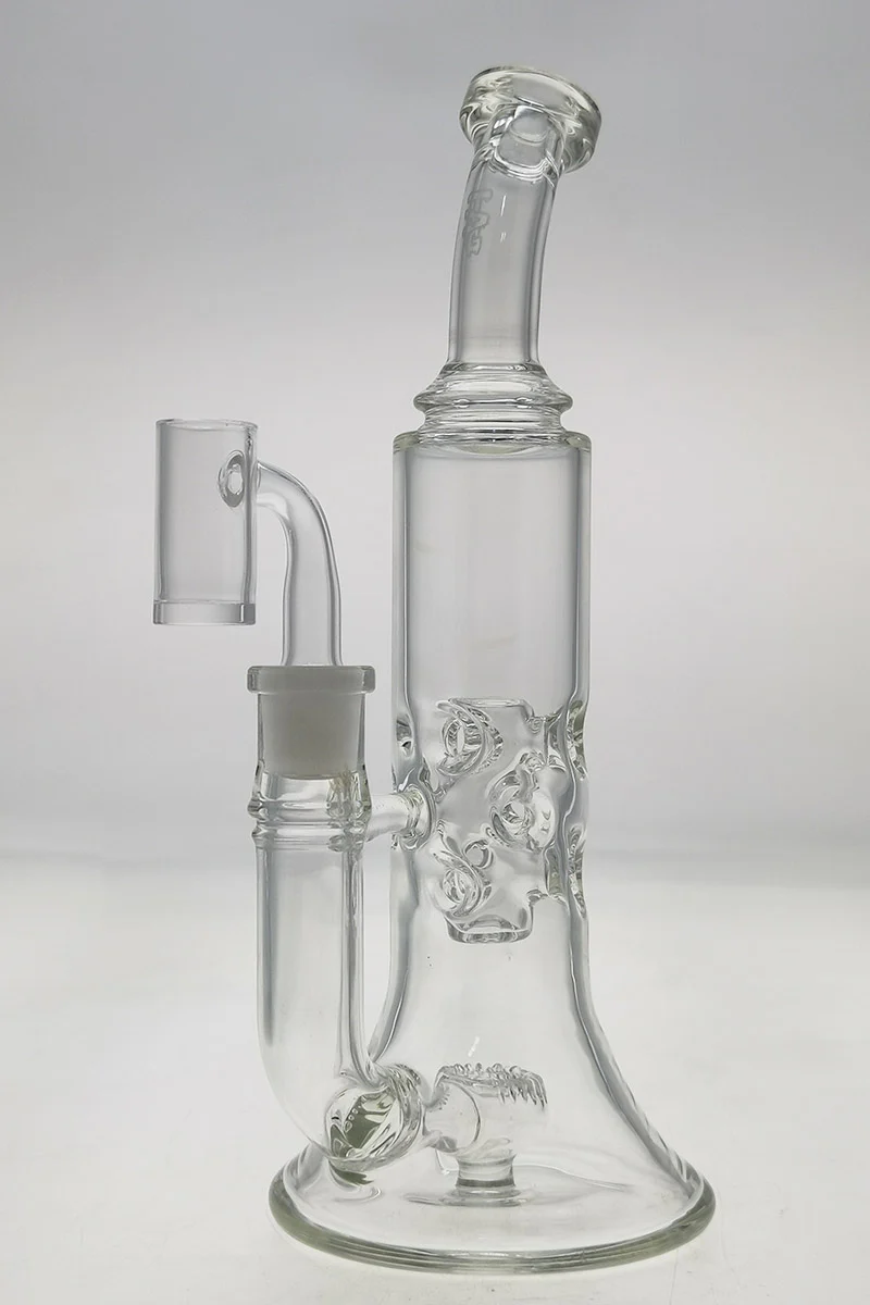 TAG - 8.5" Faberge Can Super Slit Donut Dab Rig with Bellow Base 44x4MM (14MM Female) - Image 18