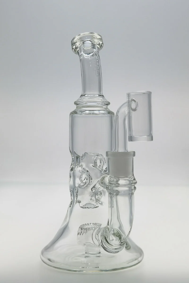 TAG - 8.5" Faberge Can Super Slit Donut Dab Rig with Bellow Base 44x4MM (14MM Female) - Image 4