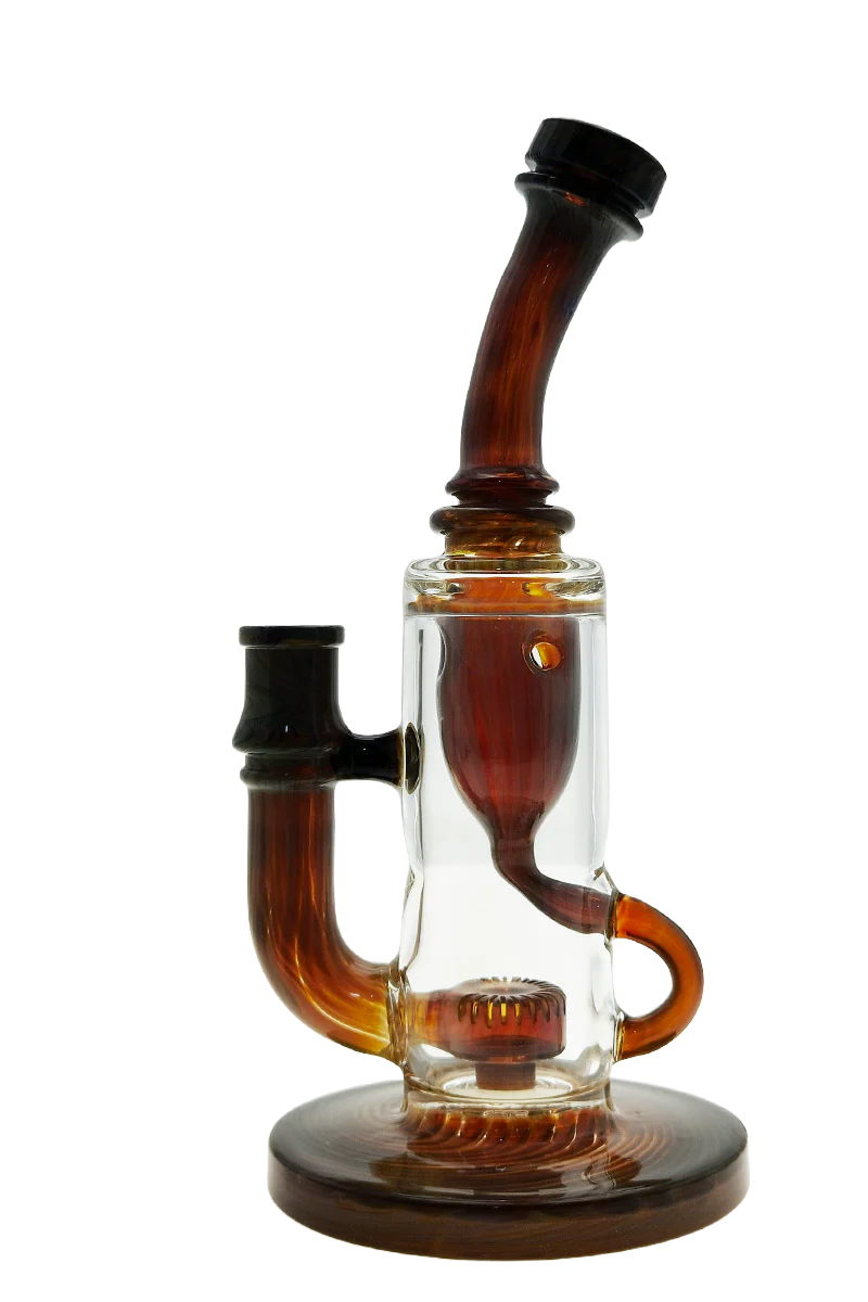 TAG - 10" Klein Incycler w/ Super Slit Puck Dab Rig 50X5MM (14MM Female) - Image 10