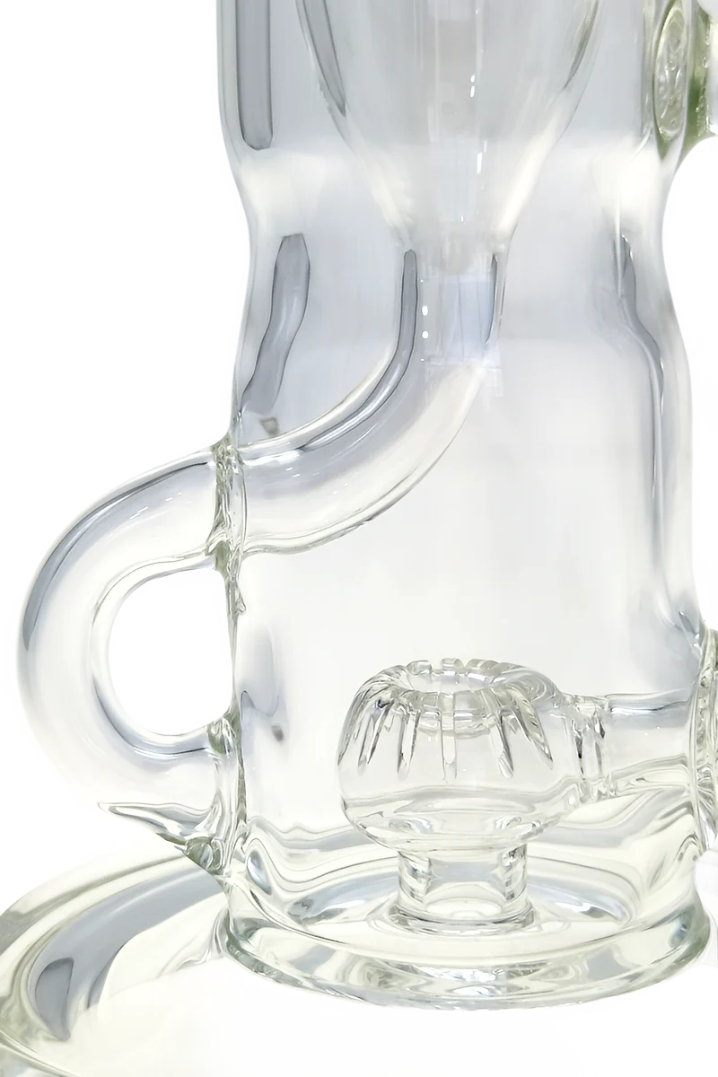 TAG - 10" Klein Incycler w/ Super Slit Puck Dab Rig 50X5MM (14MM Female) - Image 4