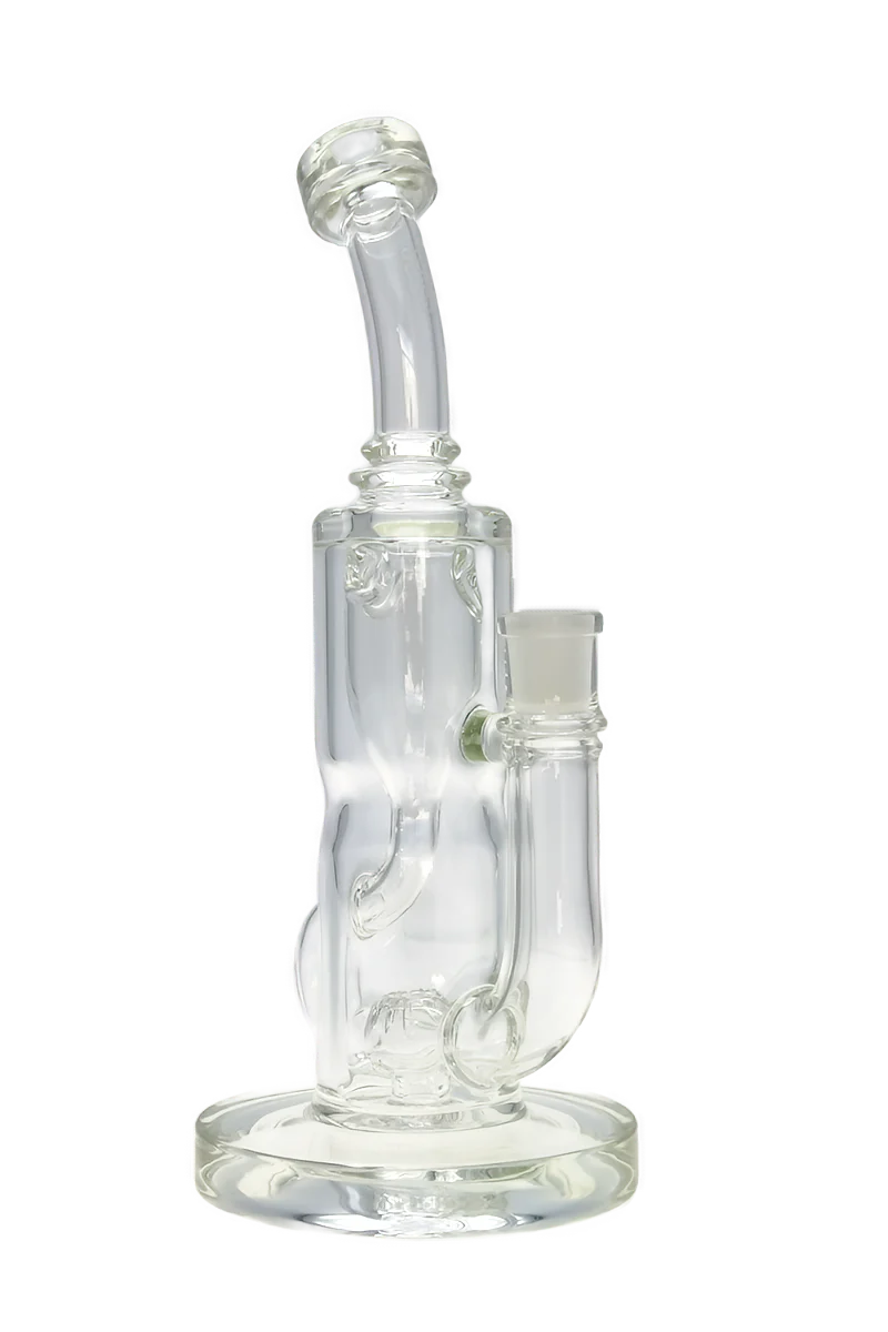 TAG - 10" Klein Incycler w/ Super Slit Puck Dab Rig 50X5MM (14MM Female) - Image 9