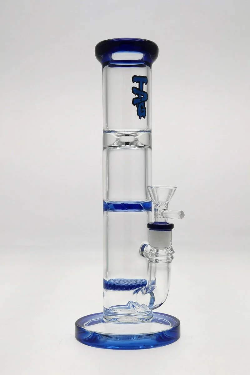 TAG - 10" Single Honeycomb Bong 50x5MM (14MM Female)