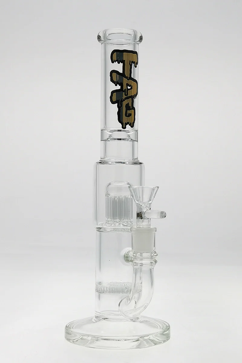 TAG - 12" Single Honeycomb to Fixed 8 Arm Tree Bong 44x4MM (14MM Female) - Image 4