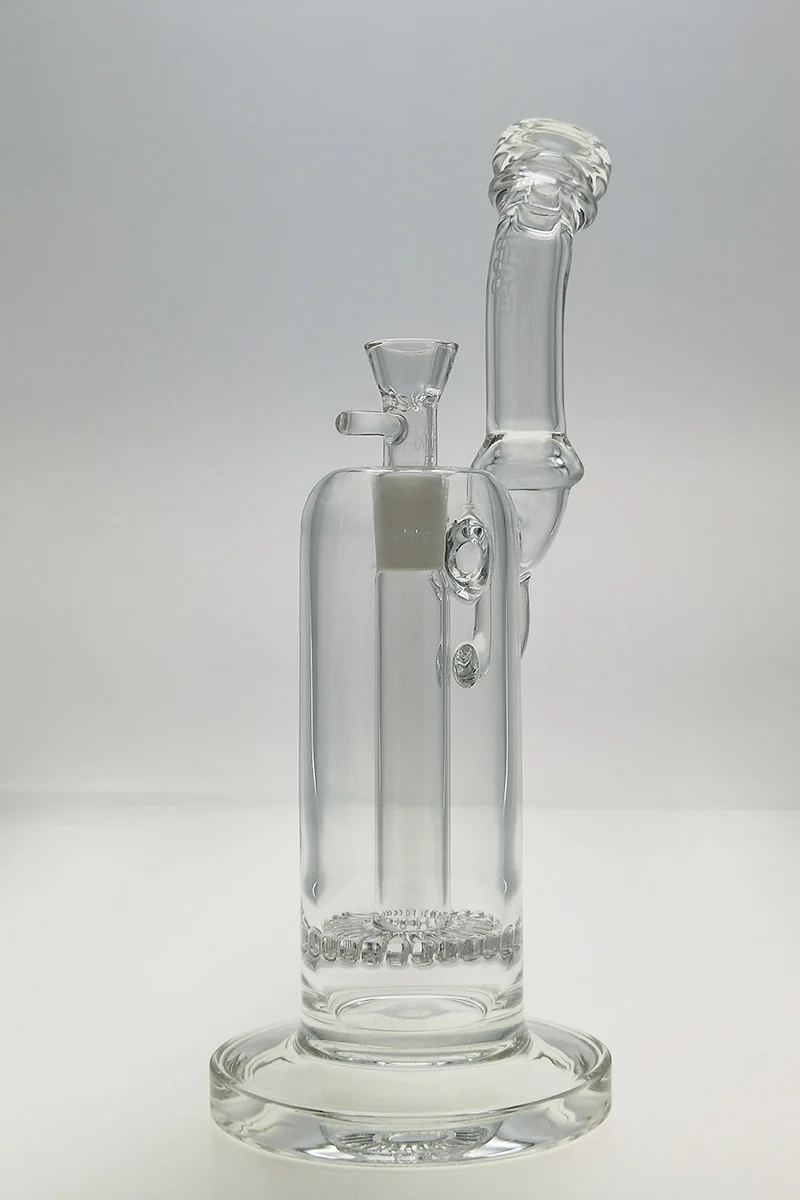TAG - 12" Single Ratchet Bubbler 65x5MM Bong (18MM Female) - Image 5