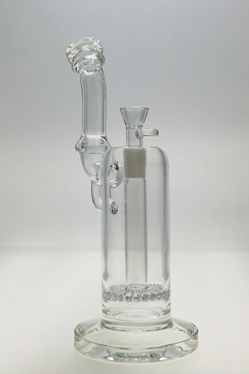 TAG - 12" Single Ratchet Bubbler 65x5MM Bong (18MM Female) - Image 6