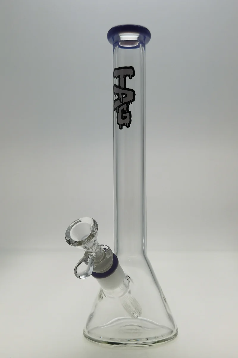 TAG - 12" Beaker Bong 32x4MM - 18/14MM Downstem (2.75") - Image 21