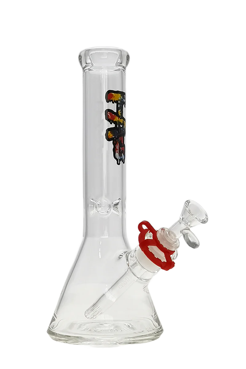 TAG - 12" Beaker Bong 44x4MM - 18/14MM Downstem (4.00") - Image 12