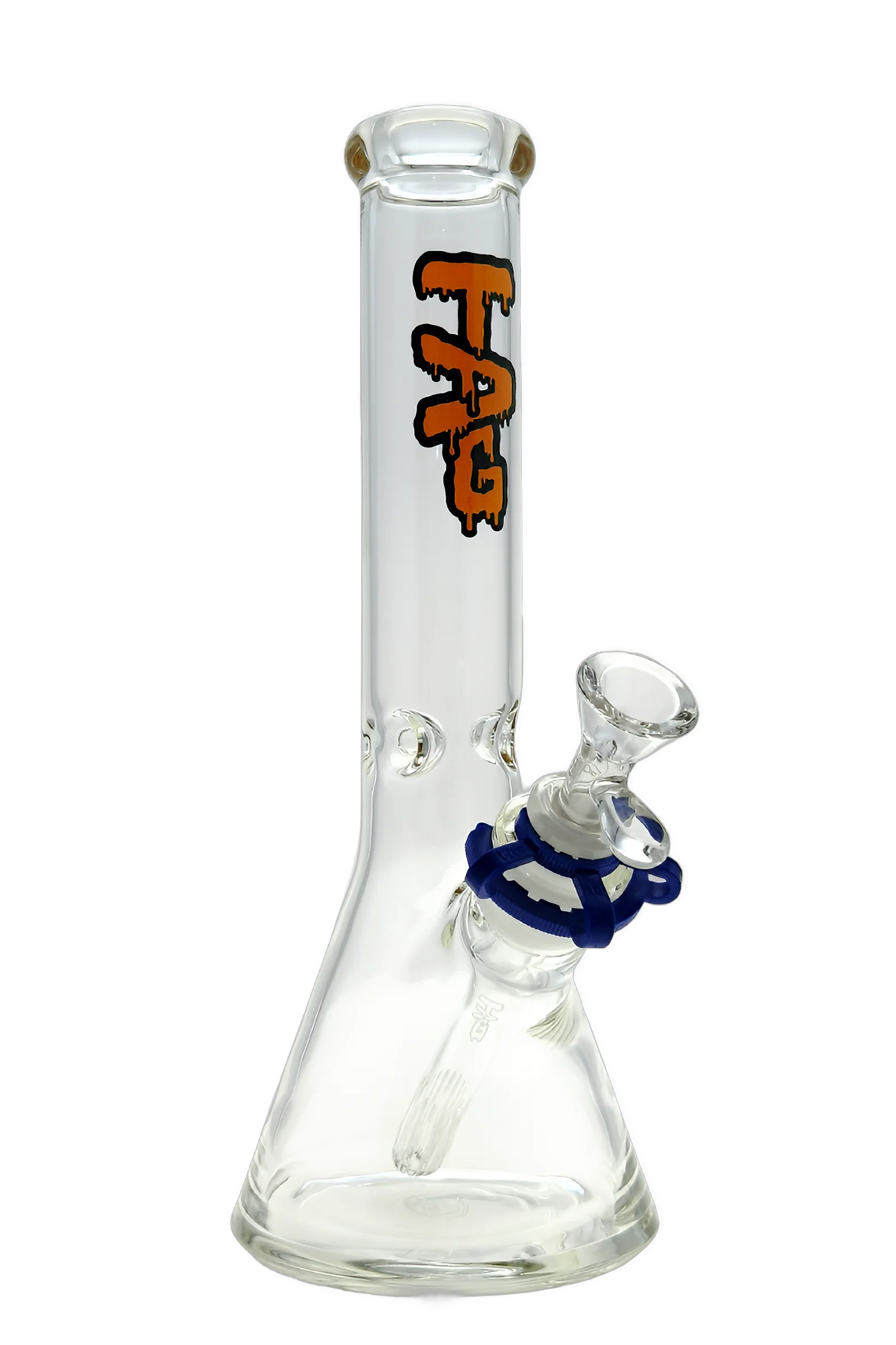 TAG - 12" Beaker Bong 44x4MM - 18/14MM Downstem (4.00") - Image 15