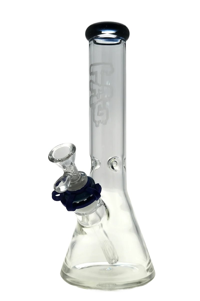 TAG - 12" Beaker Bong 44x4MM - 18/14MM Downstem (4.00") - Image 3