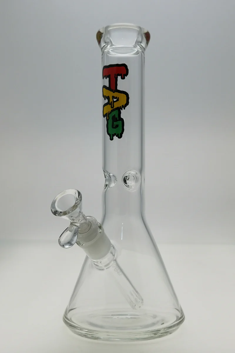 TAG - 12" Beaker Bong 44x4MM - 18/14MM Downstem (4.00")