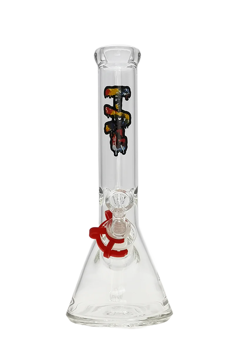 TAG - 12" Beaker Bong 44x4MM - 18/14MM Downstem (4.00") - Image 4