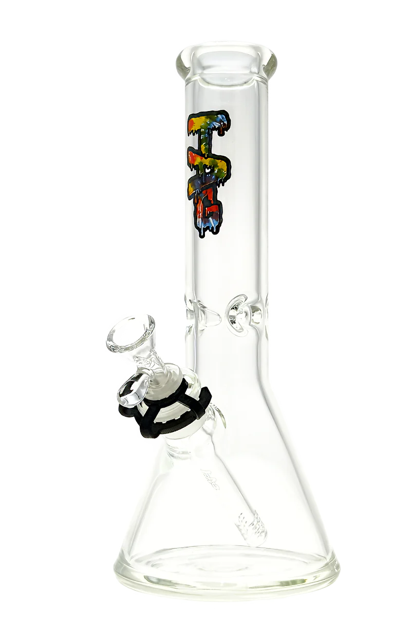 TAG - 12" Beaker Bong 50x7MM - 18/14MM Downstem (4.25")