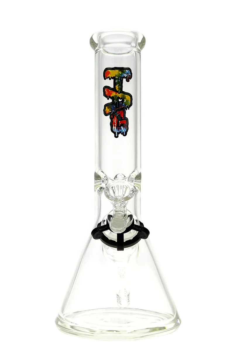 TAG - 12" Beaker Bong 50x7MM - 18/14MM Downstem (4.25") - Image 10