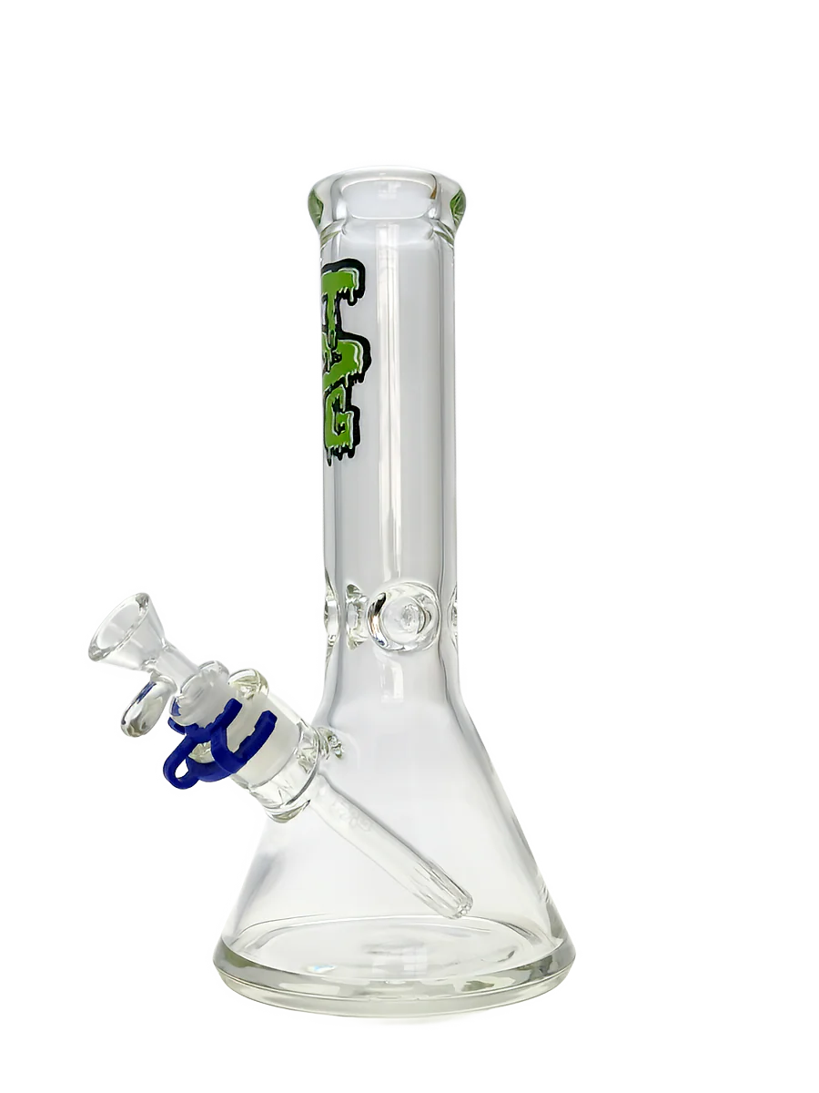TAG - 12" Beaker Bong 50x7MM - 18/14MM Downstem (4.25") - Image 14