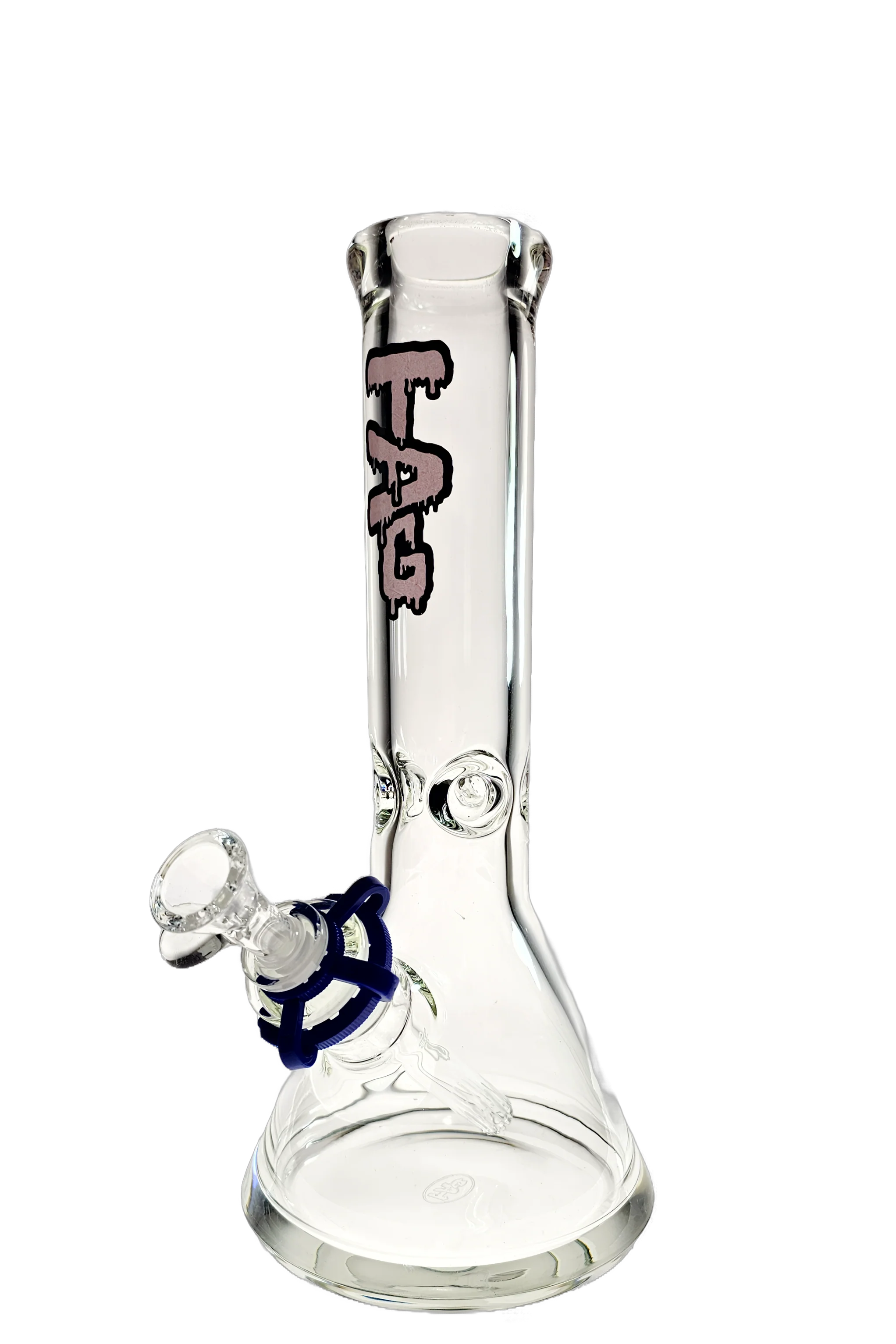 TAG - 12" Beaker Bong 50x7MM - 18/14MM Downstem (4.25") - Image 18