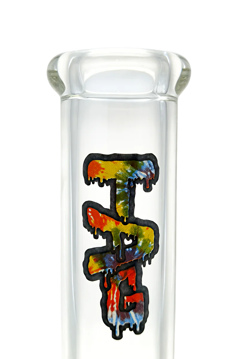 TAG - 12" Beaker Bong 50x7MM - 18/14MM Downstem (4.25") - Image 2
