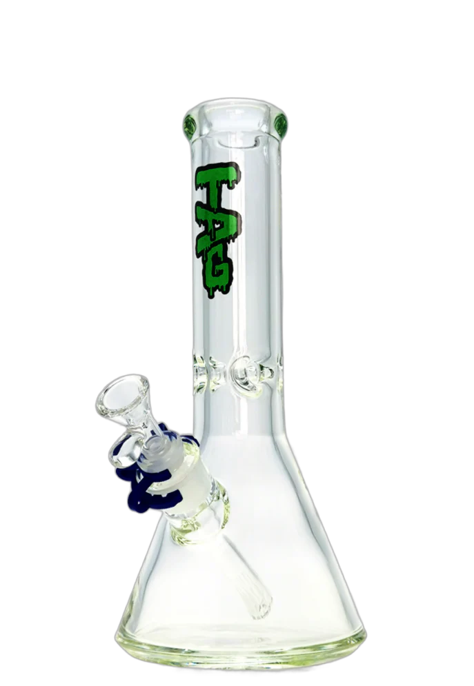 TAG - 12" Beaker Bong 50x9MM - 18/14MM Downstem (4.00") - Image 18