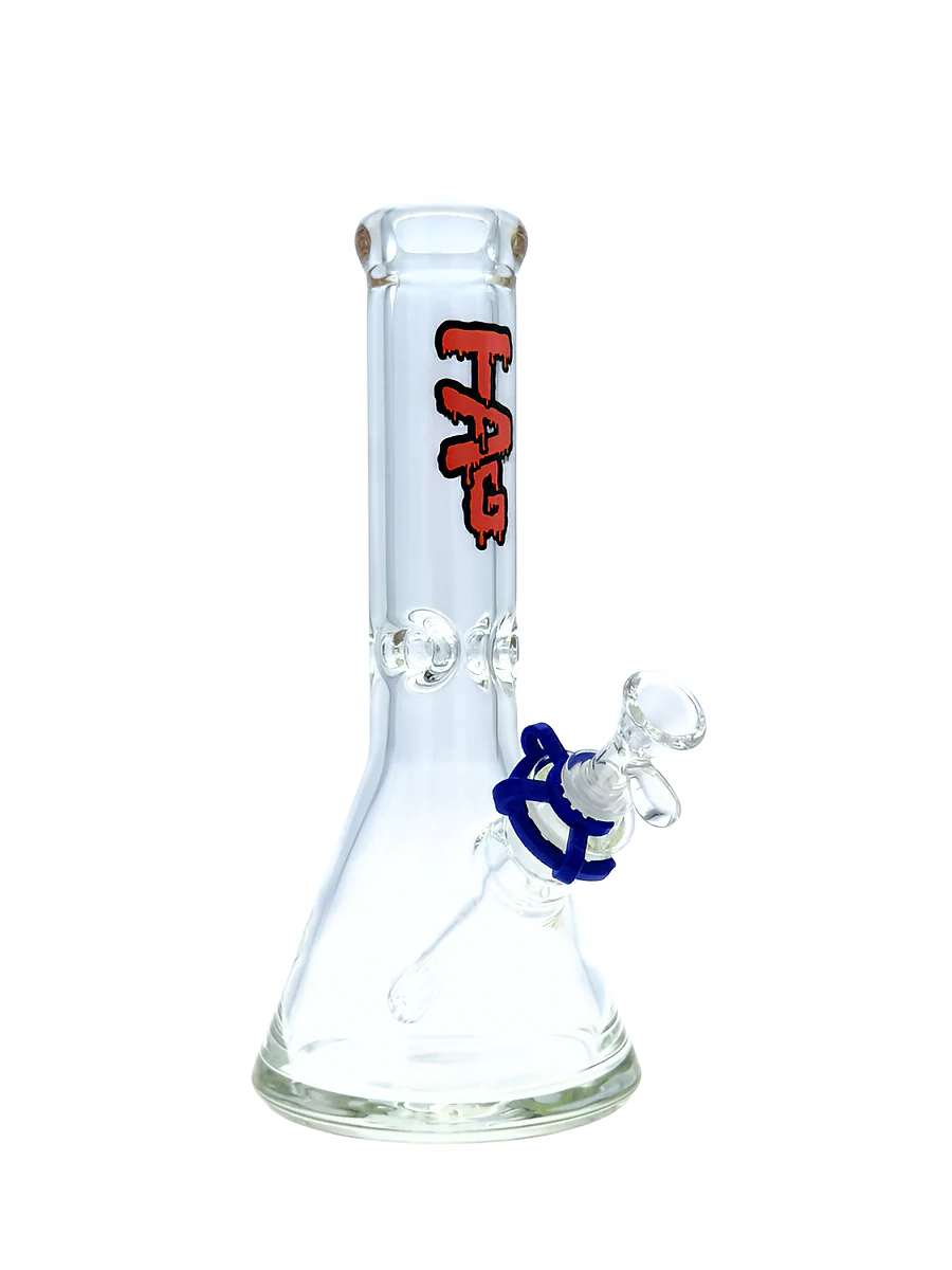 TAG - 12" Beaker Bong 50x9MM - 18/14MM Downstem (4.00") - Image 20