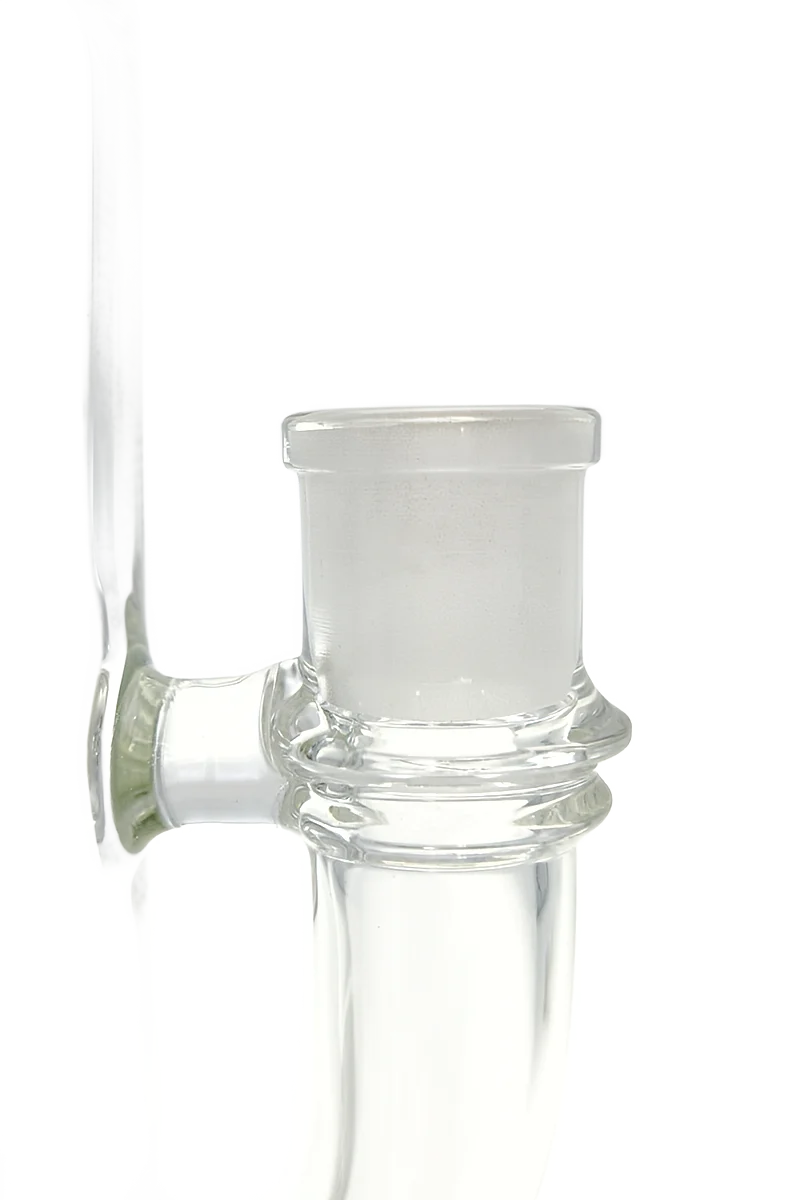 TAG - 12" Bent Neck Fritted Disc Can Dab Rig Bong 65x5MM (18MM Female) - Image 6