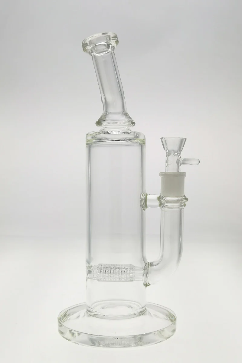 TAG - 12" Bent Neck Matrix Inline Diffuser Dab Rig Bong 65x5MM (18MM Female) - Image 12