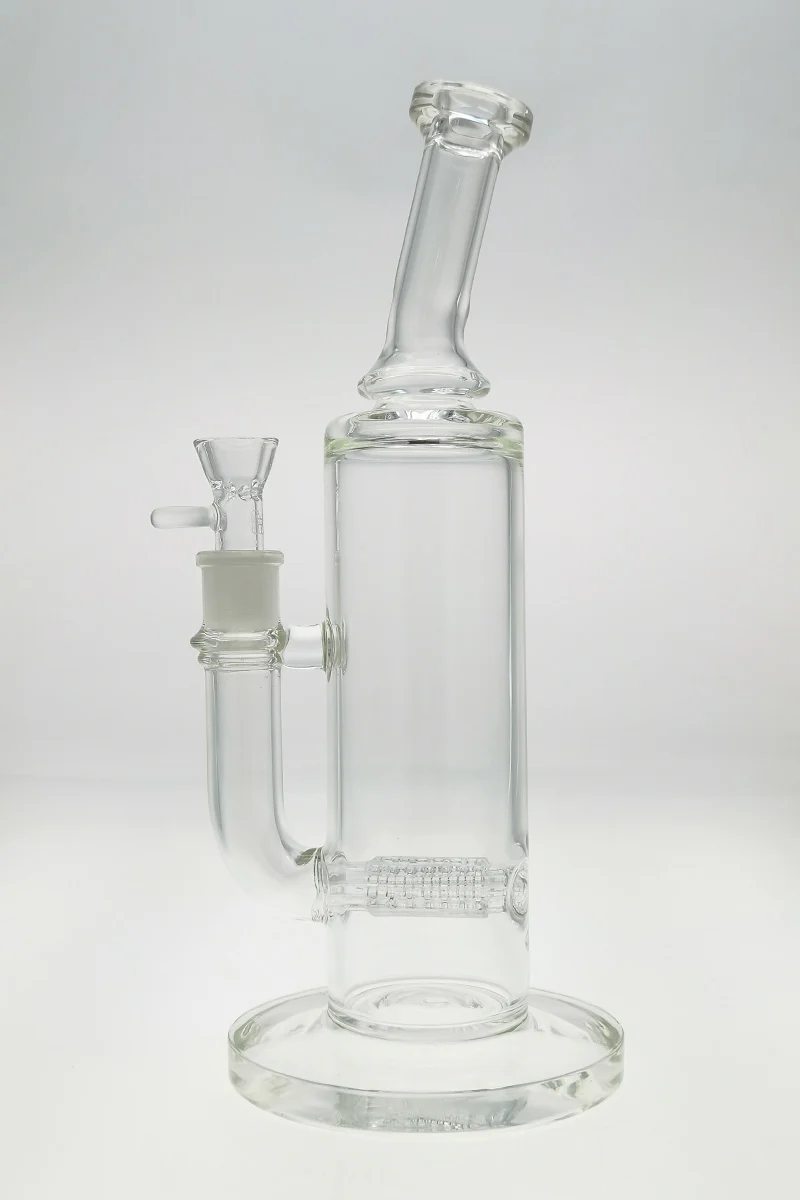 TAG - 12" Bent Neck Matrix Inline Diffuser Dab Rig Bong 65x5MM (18MM Female) - Image 13