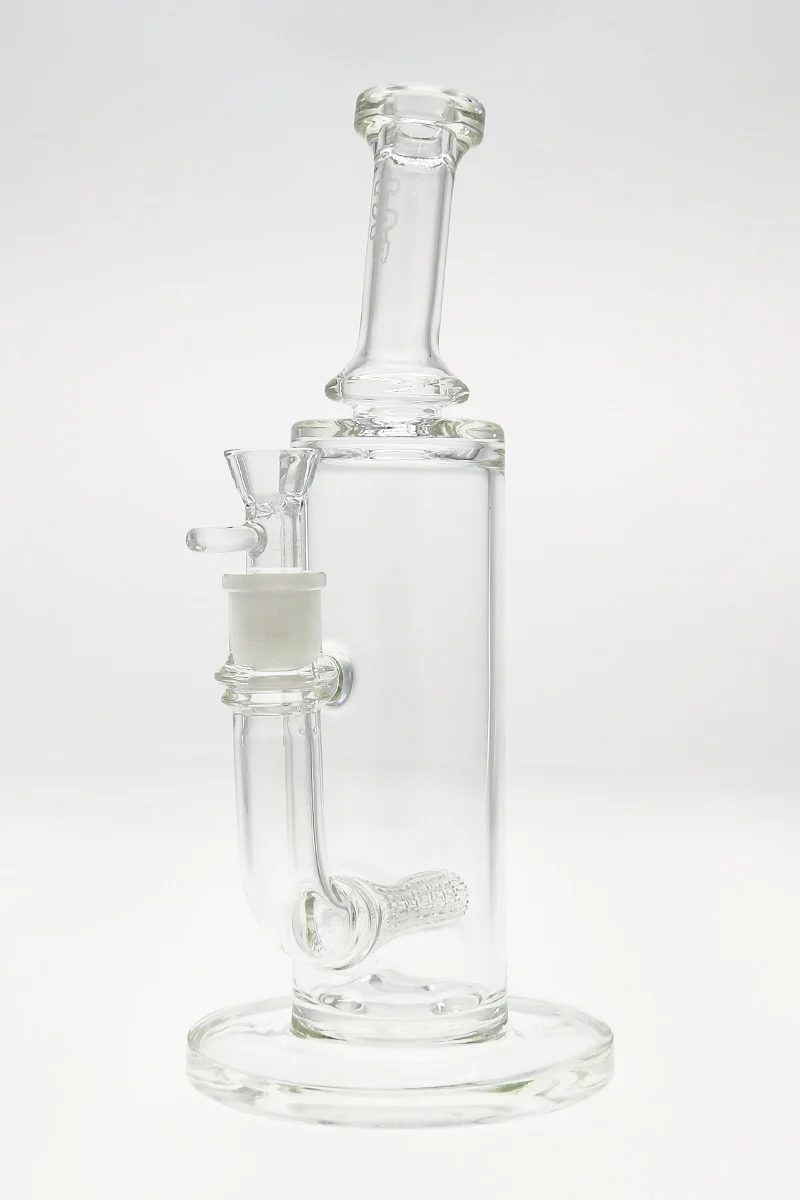 TAG - 12" Bent Neck Matrix Inline Diffuser Dab Rig Bong 65x5MM (18MM Female) - Image 3