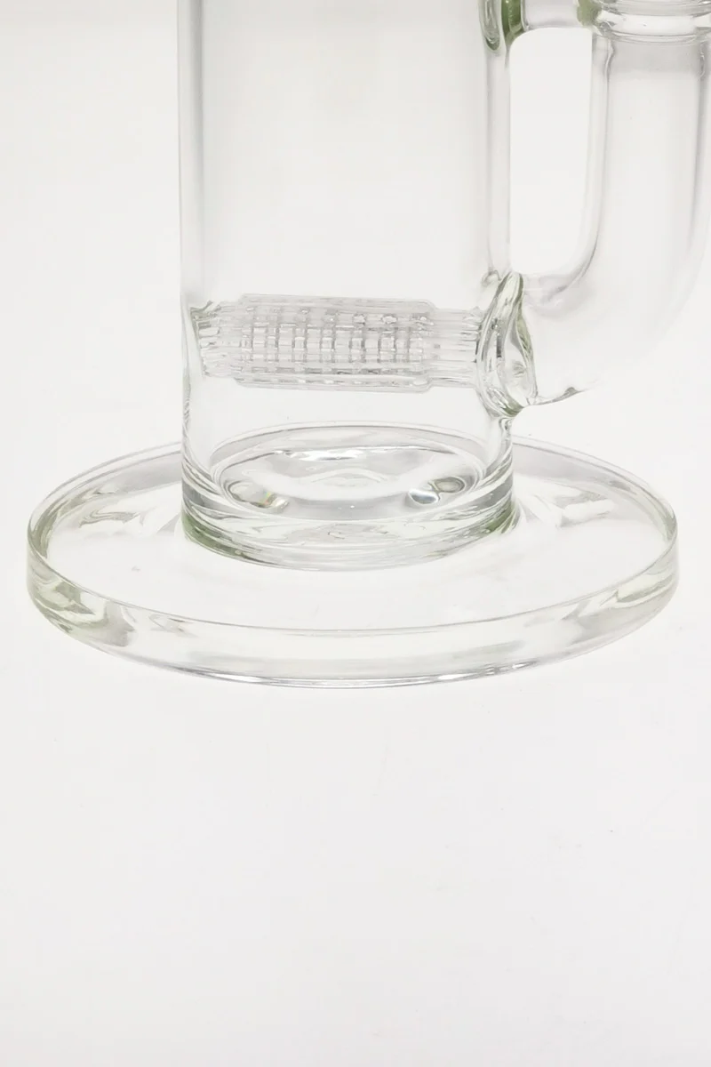 TAG - 12" Bent Neck Matrix Inline Diffuser Dab Rig Bong 65x5MM (18MM Female) - Image 9