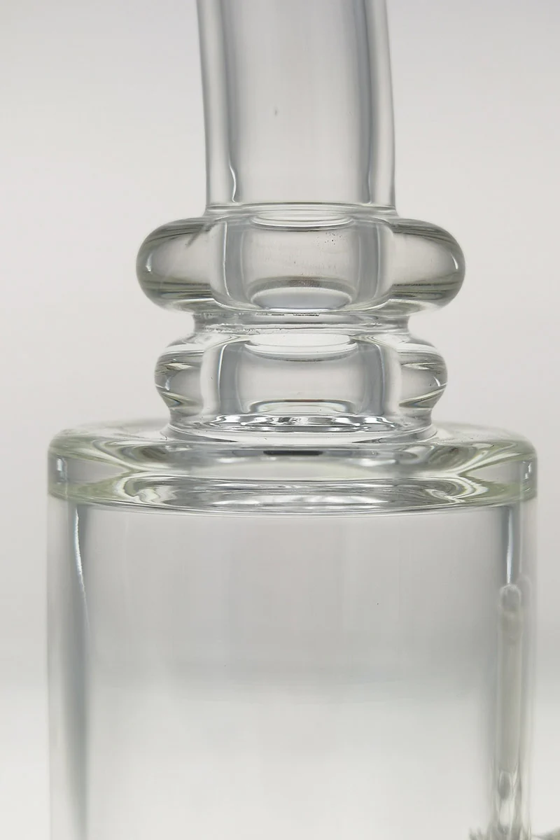 TAG - 12" Bent Neck Super Slit Puck Diffuser Dab Rig Bong 65x5MM (18MM Female) - Image 8