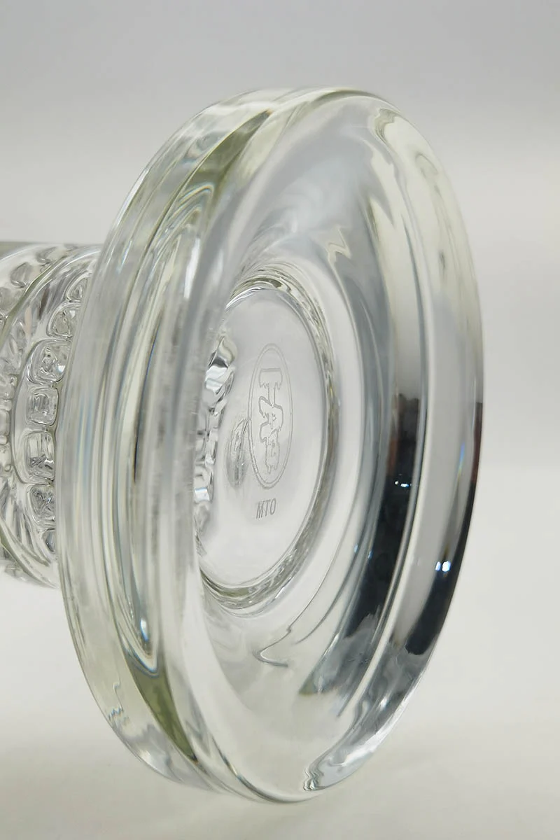 TAG - 13" Double Ratchet Bubbler Bong 65x5MM (18MM Female) - Image 17