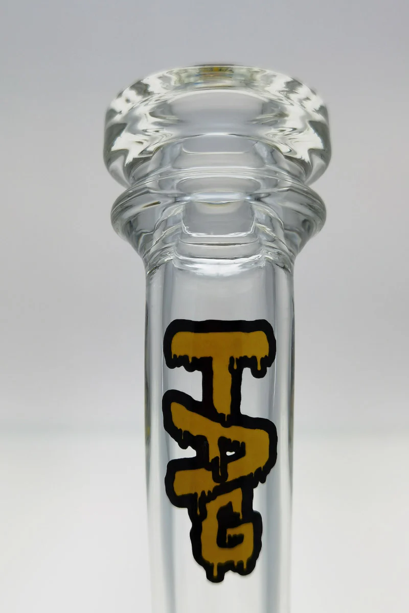 TAG - 13" Double Ratchet Bubbler Bong 65x5MM (18MM Female) - Image 21