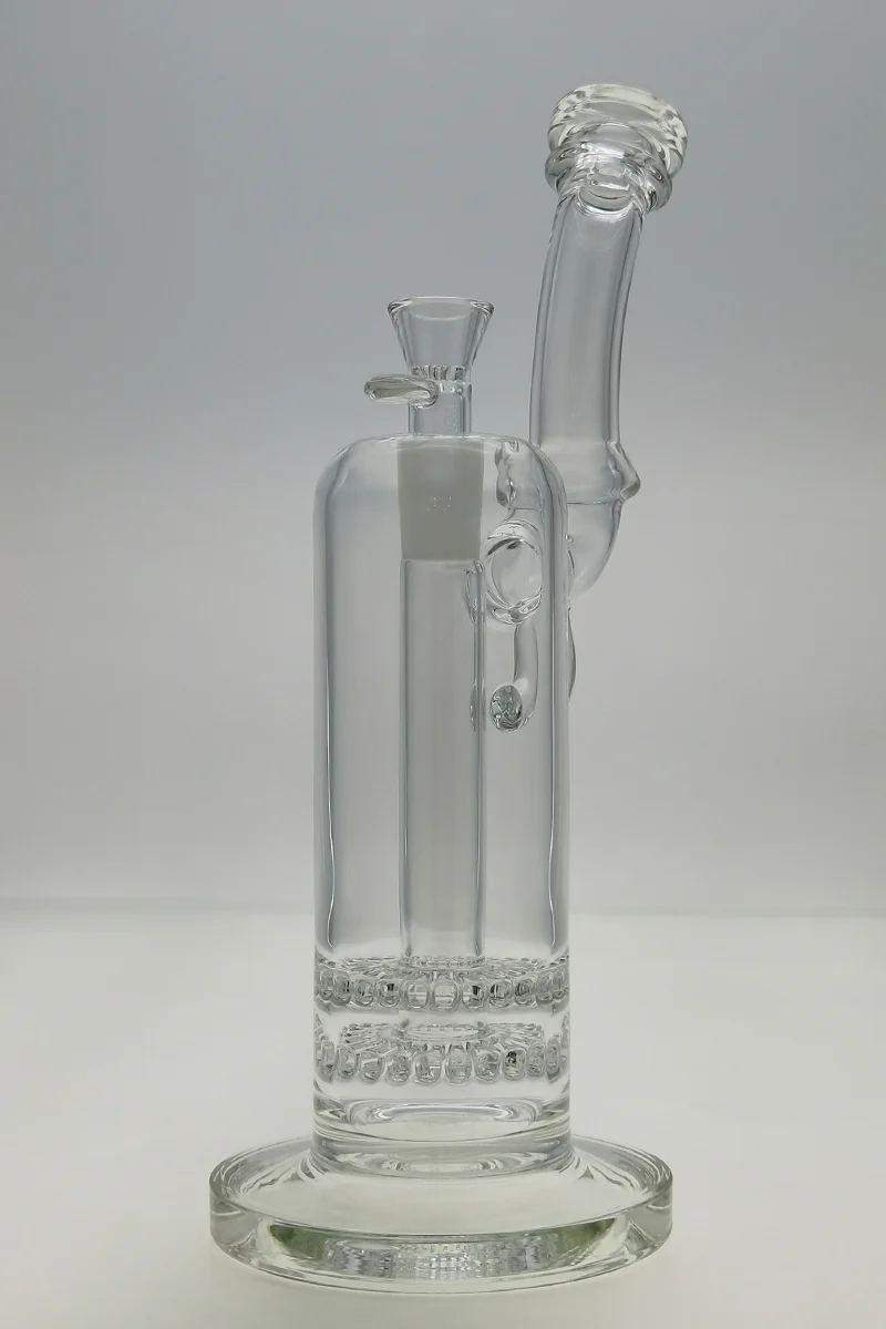 TAG - 13" Double Ratchet Bubbler Bong 65x5MM (18MM Female) - Image 22