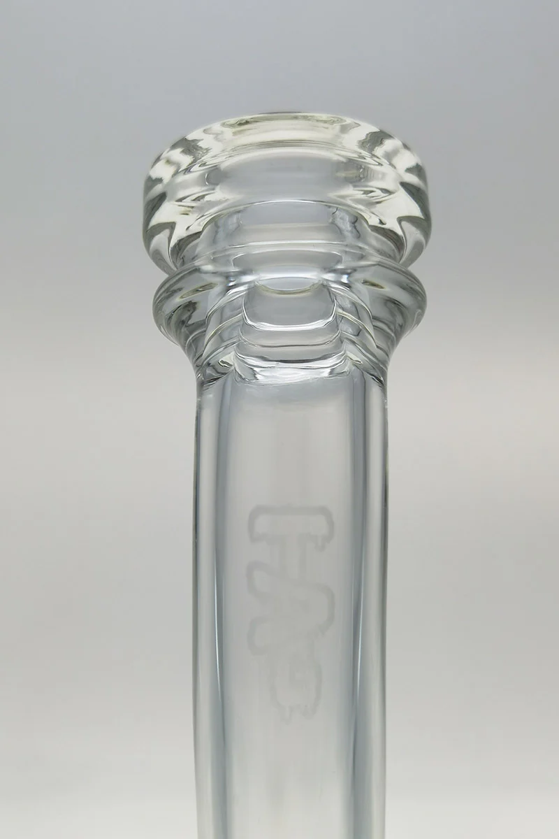 TAG - 13" Double Ratchet Bubbler Bong 65x5MM (18MM Female) - Image 8