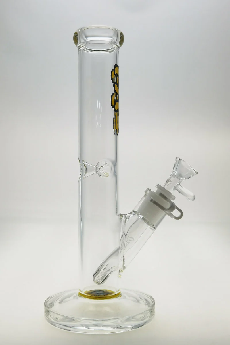 TAG - 12" Straight Tube Bong 44x4MM - 18/14MM Downstem (3.50") - Image 15