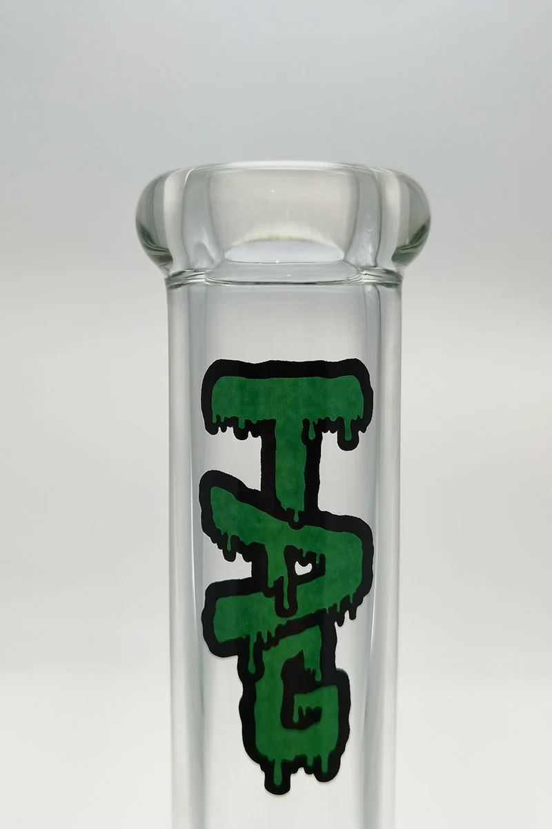 TAG - 12" Straight Tube Bong 44x6MM - 18/14MM Downstem (3.50") - Image 23