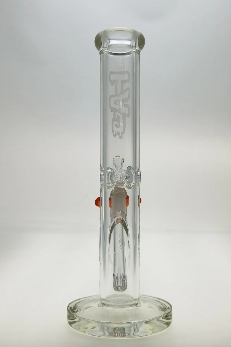 TAG - 12" Straight Tube Bong 44x6MM - 18/14MM Downstem (3.50") - Image 5