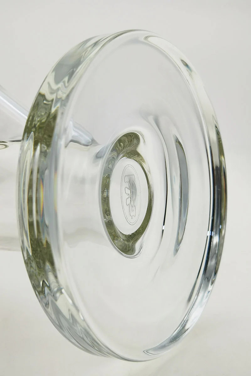 TAG - 12" Straight Tube Bong 50x7MM - 18/14MM Downstem (3.75") - Image 13