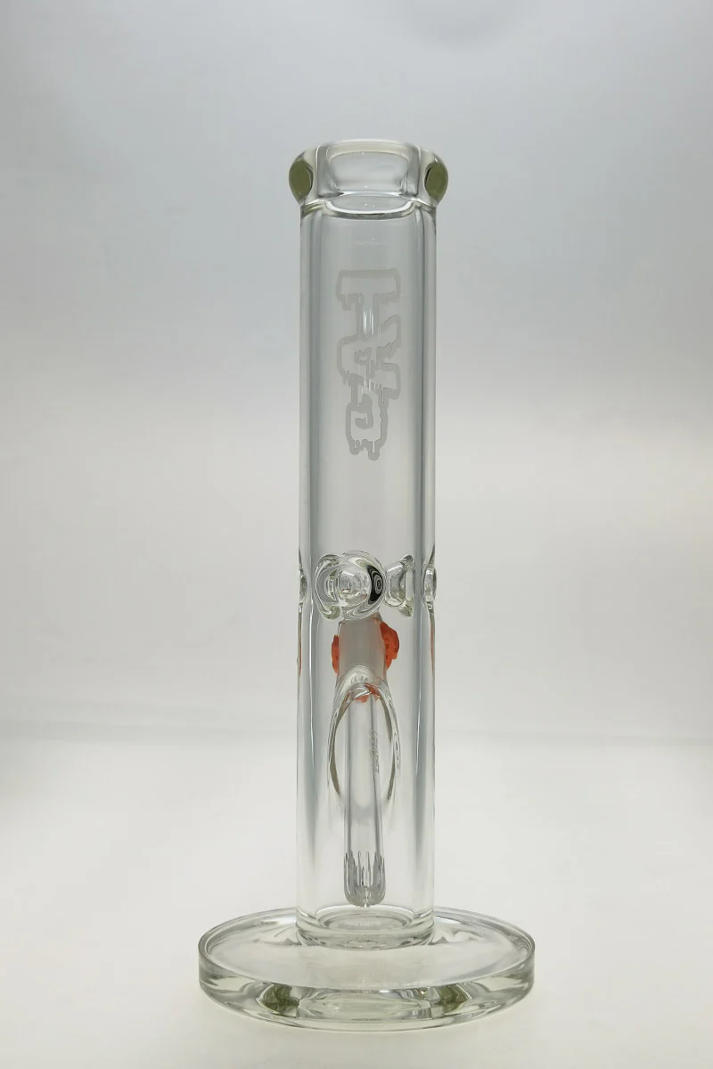 TAG - 12" Straight Tube Bong 50x7MM - 18/14MM Downstem (3.75") - Image 18