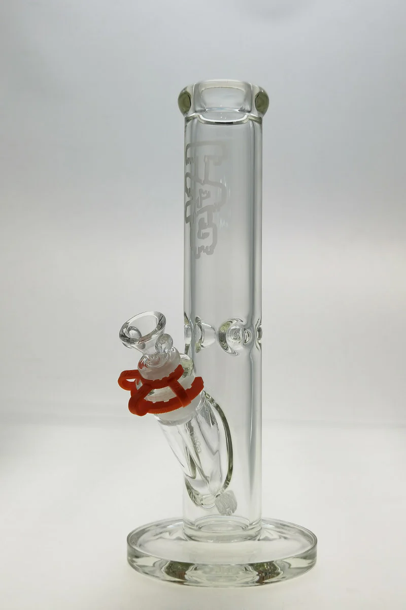 TAG - 12" Straight Tube Bong 50x7MM - 18/14MM Downstem (3.75") - Image 19