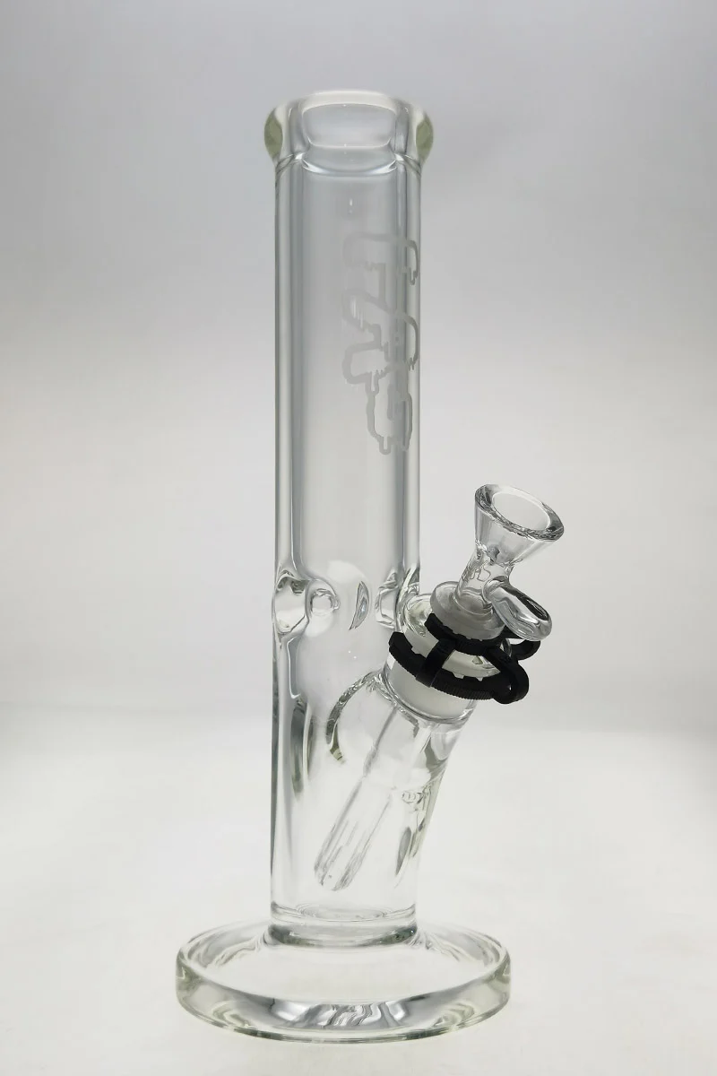 TAG - 12" Straight Tube Bong 50x9MM - 18/14MM Downstem (3.50") - Image 16