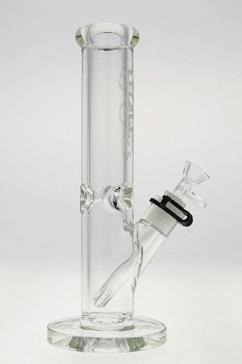 TAG - 12" Straight Tube Bong 50x9MM - 18/14MM Downstem (3.50") - Image 3