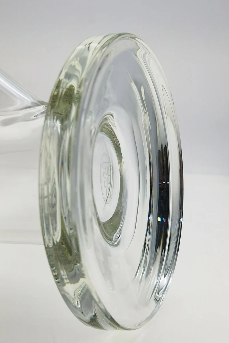 TAG - 12" Straight Tube Bong 65x7MM - 28/18MM Downstem (3.50") - Image 12